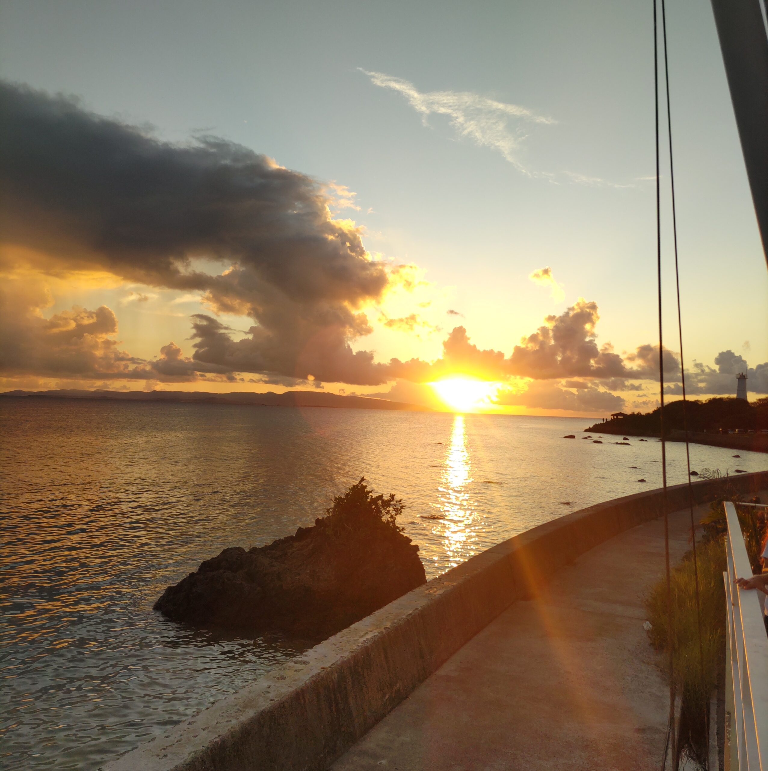 St.ELMOからの夕日